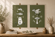 Modern Folk Collection, a Decorative Illustration by lenlis (Thumbnail 13 of 16)