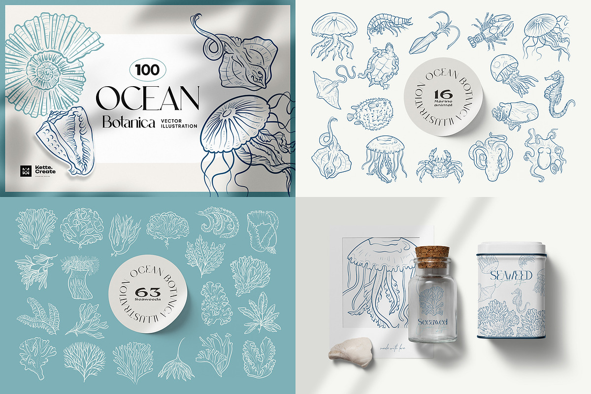 Ocean & Sea Bundle | 15 Products, an Object Graphic by KetteCreate (Photo 22 of 31)