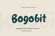 Bogobit - Handwritten Bubble Font, a Handwritten Font by RHD Creative Studio (Thumbnail 1 of 9)