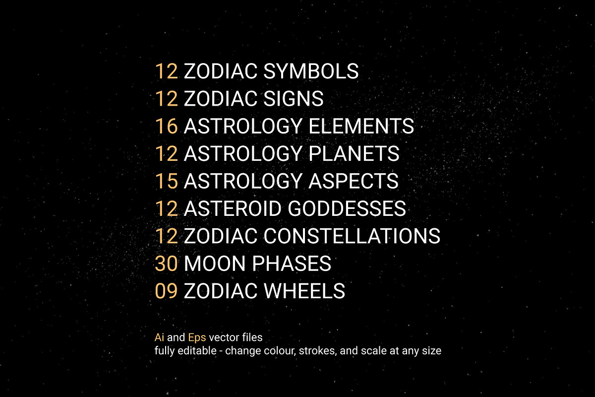 Astrology & Zodiac, a Graphic by karnofff (Photo 2 of 14)