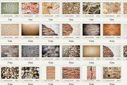 30 Natural Stone Texture Photos, a Texture Graphic by vovan (Thumbnail 2 of 2)