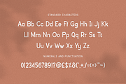 Christine - Advertisement Font, a Sans Serif Font by RockboyStd (Thumbnail 11 of 12)