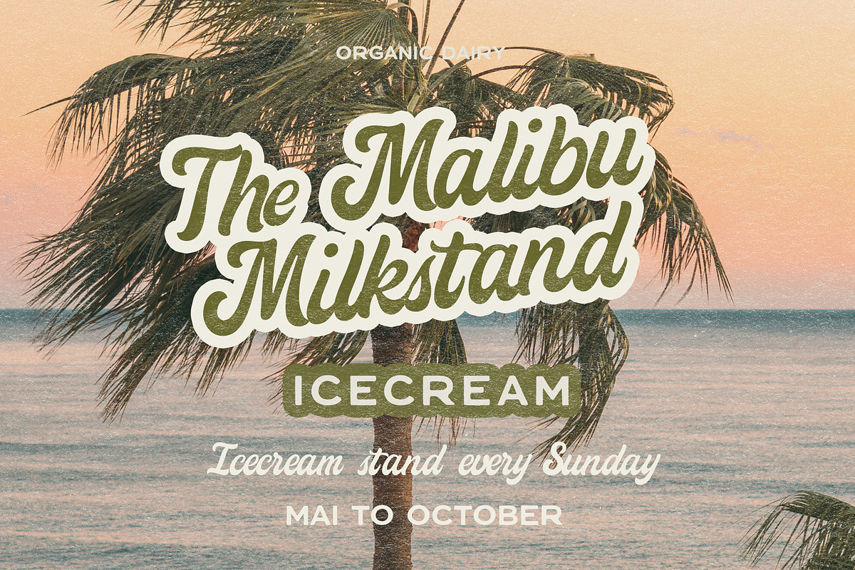 Handwritten Vintage Font Duo Sans, a Handwritten Font by Laras Wonderland (Photo 7 of 16)