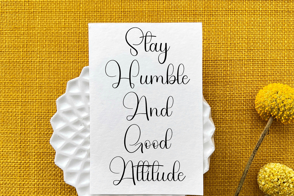 Orange Sunrise, a Handwritten Font by FreshTypeINK (Photo 7 of 8)
