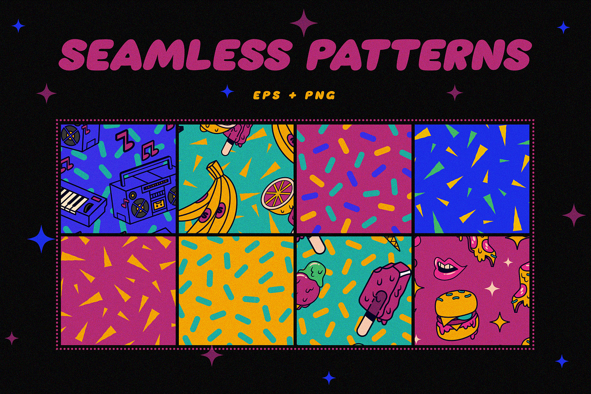 Gumzilla Font Plus Graphic Pack, a Font by Darumo Shop (Photo 9 of 11)