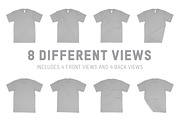 Next Level 1800 Heavyweight T-Shirt, a Shirt Mockup by Pixel Sauce™ (Thumbnail 6 of 7)