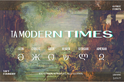 TA Modern Times, a Sans Serif Font by TAFT Foundry (Thumbnail 1 of 15)