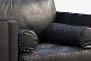 Briar Leather Chair brown and black, a Furniture 3D Model by 3dmitruk (Thumbnail 13 of 24)