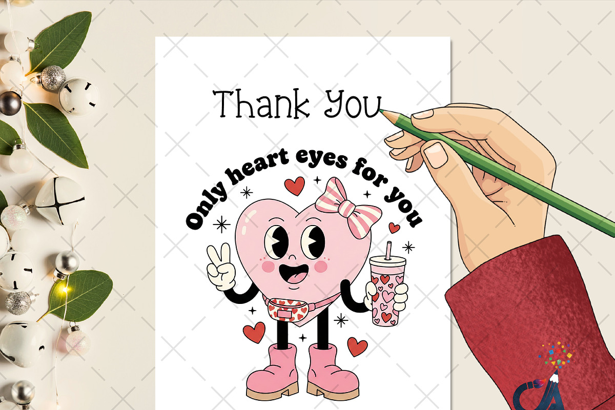 Only Heart Eyes For You Valentines, an Illustration by Creative Art (Photo 3 of 6)