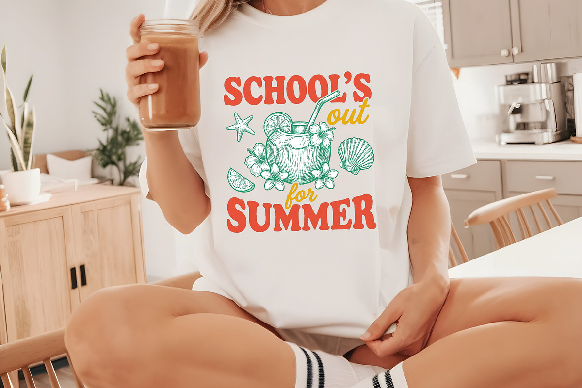 School’s Out for Summer PNG, a Seasonal Illustration by Canvas Craft (Photo 3 of 7)