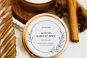 Royal Round Editable Product Label, a Stationery Template by AN Graphics (Thumbnail 2 of 7)