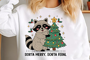 Sorta Merry Sorta Feral Png, Funny X, an Illustration by Libby Wishes (Thumbnail 2 of 6)