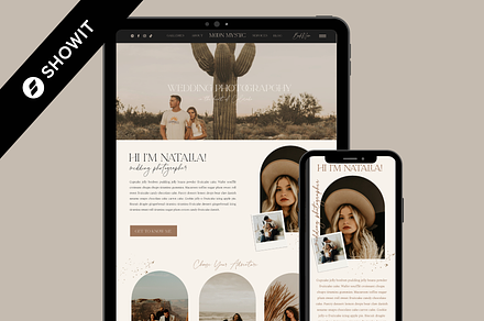 Showit Website Template|Photgrahper