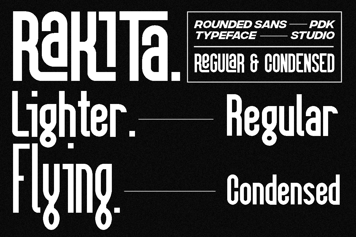 Rakita - Decorative Condensed, a Sans Serif Font by Pandeka Studio (Photo 2 of 12)