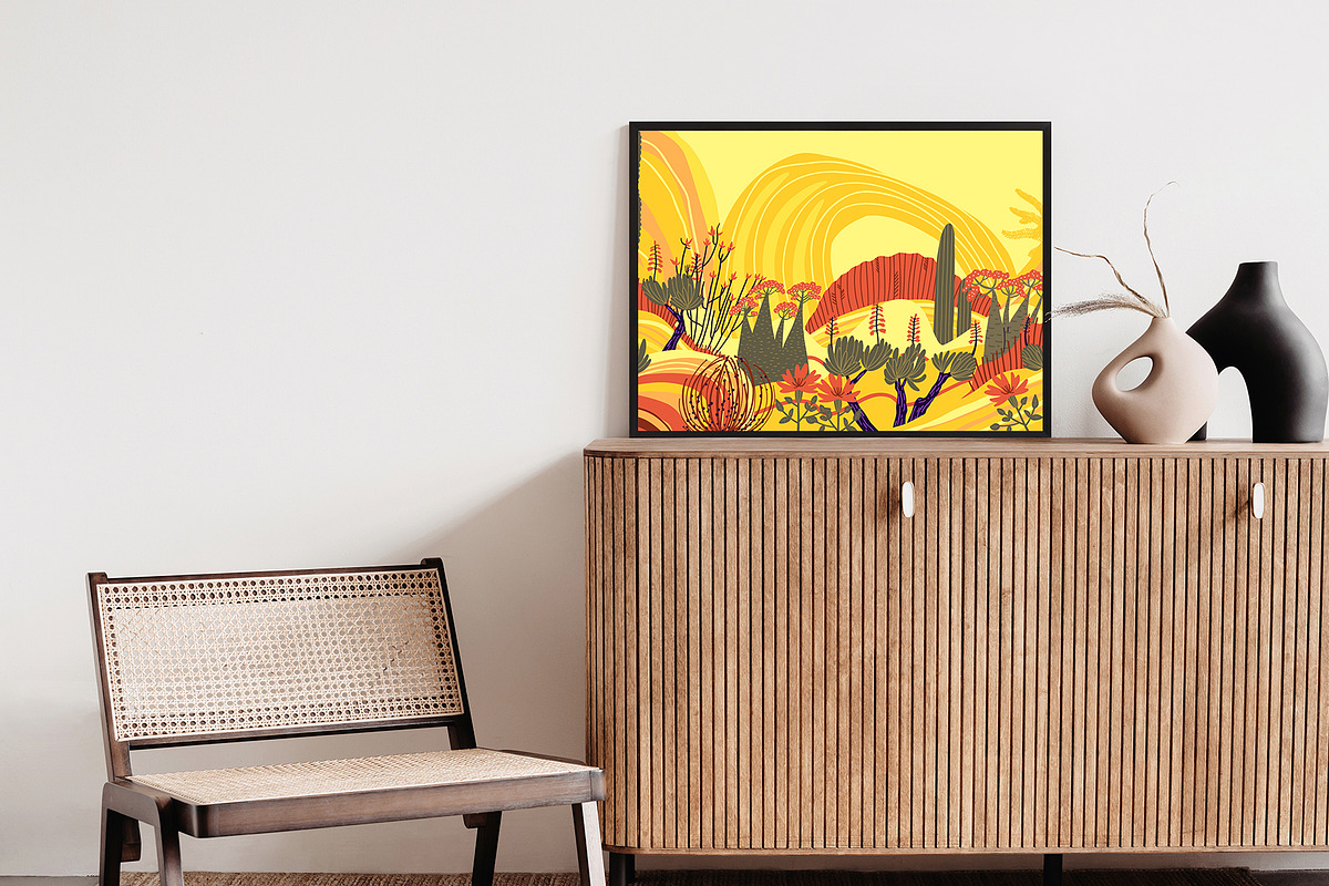 DESERT: clipart, cards, patterns, a Seasonal Illustration by Elliko shop (Photo 2 of 13)