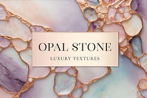 Opal Stone & Blush Pink Textures, a Texture Graphic by by creative paper