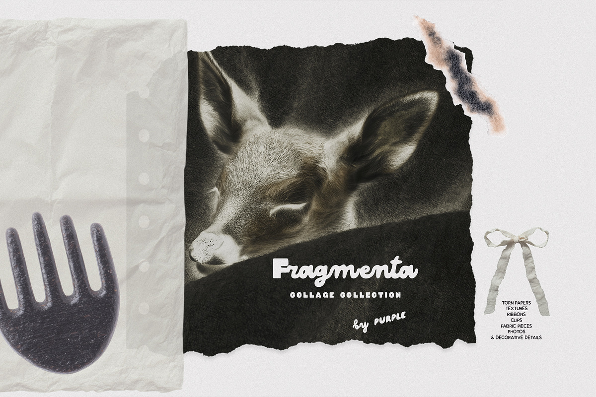 Fragmenta: collage pack, an Object Graphic by Purple (Photo 10 of 11)