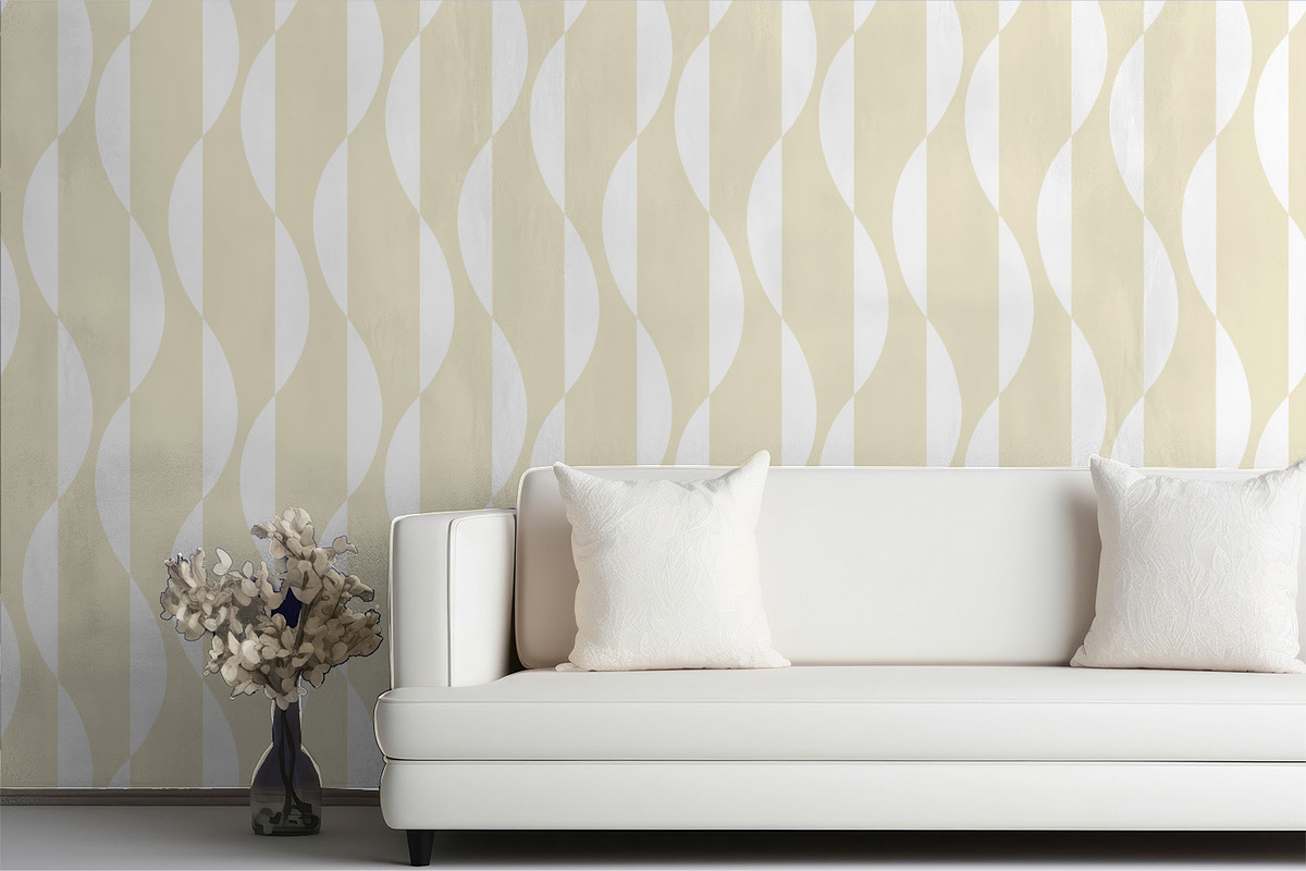 Bright Wavy Geometry, a Pattern Graphic by MalyskaStudio (Photo 3 of 4)