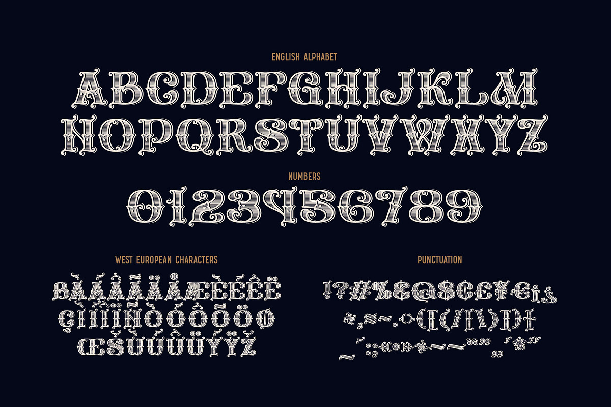 Simply Royal. Font and Template., a Serif Font by Gleb Guralnyk (Photo 5 of 5)