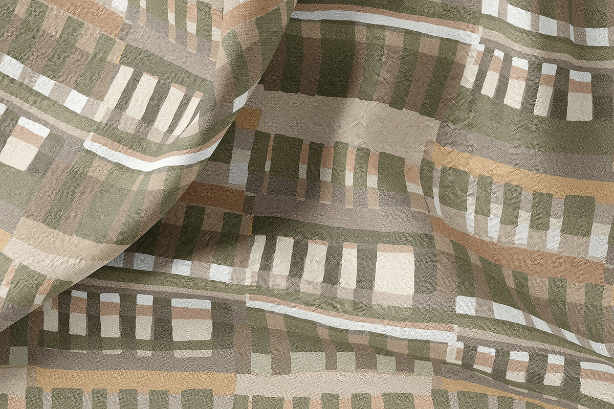 Checkered Geo Seamless Pattern, a Pattern Graphic by JESSIE BLOOM STUDIO (Photo 4 of 4)