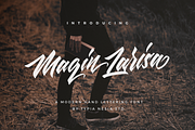 Maqin Larisa - Logo Font, a Script Font by Typia Nesia (Thumbnail 1 of 8)
