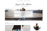 Fashion WordPress Theme, a WordPress Template by BD Web Studio (Thumbnail 1 of 6)