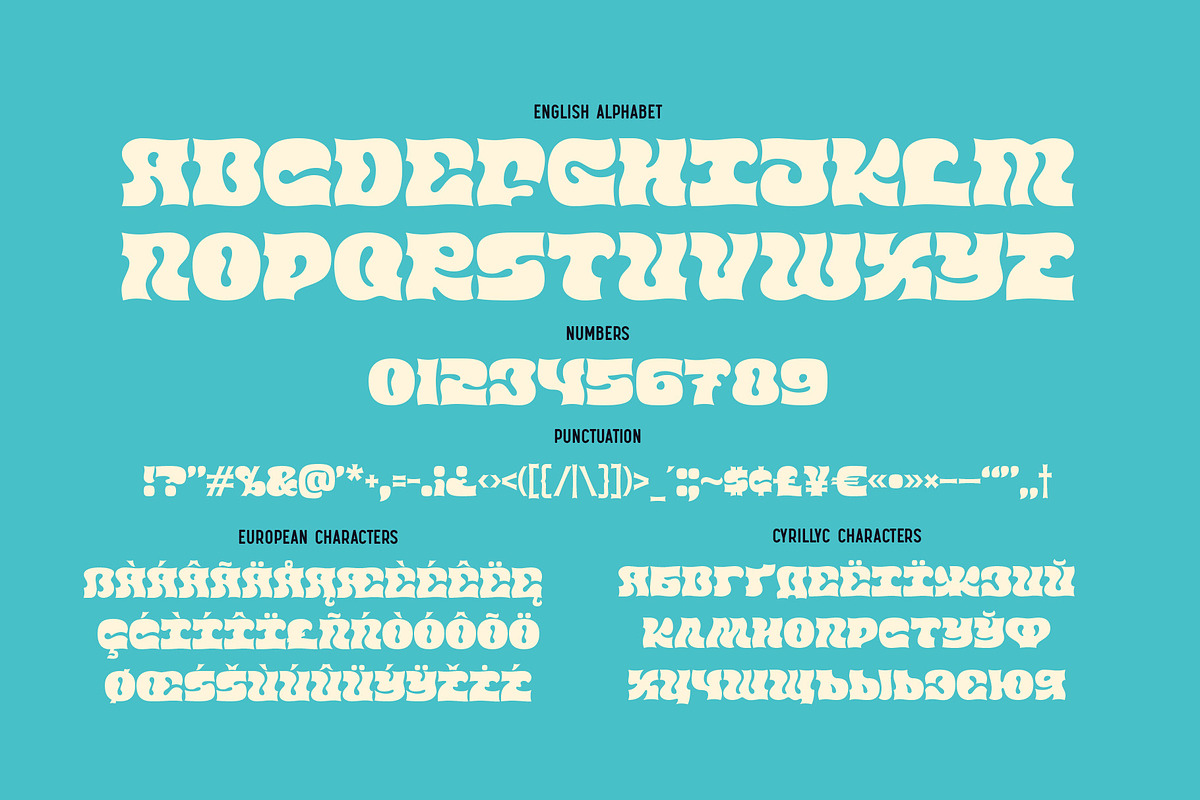 Lazy Dude - font and illustrations, a Slab Serif Font by Gleb Guralnyk (Photo 5 of 6)