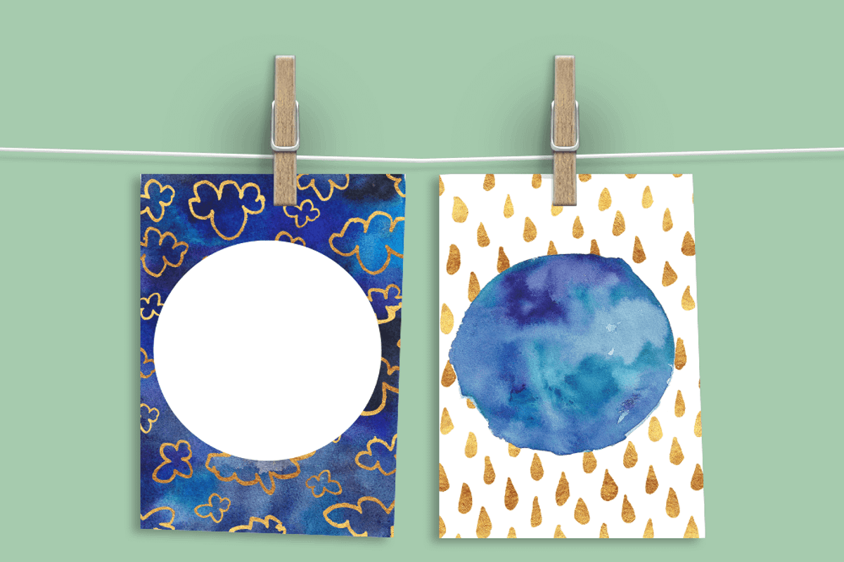 Watercolor Textures - Card Edition, a Texture Graphic by Sinziana Romanescu (Photo 15 of 18)