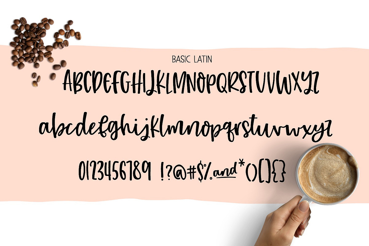 Hazelnut Macchiato Script Font preview 2