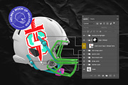 5 FOOTBALL Flyer Templates, a Flyer Template by Bornx Design (Thumbnail 5 of 6)