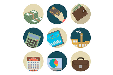 Flat icons preview 2
