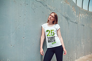 25 T-Shirts Mock-Up (Part 3), a Shirt Mockup by Freeman Studio (Thumbnail 27 of 32)