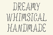 Fairyline - Dreamy Handmade Typeface, a Handwritten Font by BilberryCreates (Thumbnail 4 of 11)