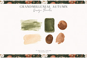 Grandmillenial Autumn Collection, a Seasonal Illustration by PeDe Designs (Thumbnail 23 of 33)
