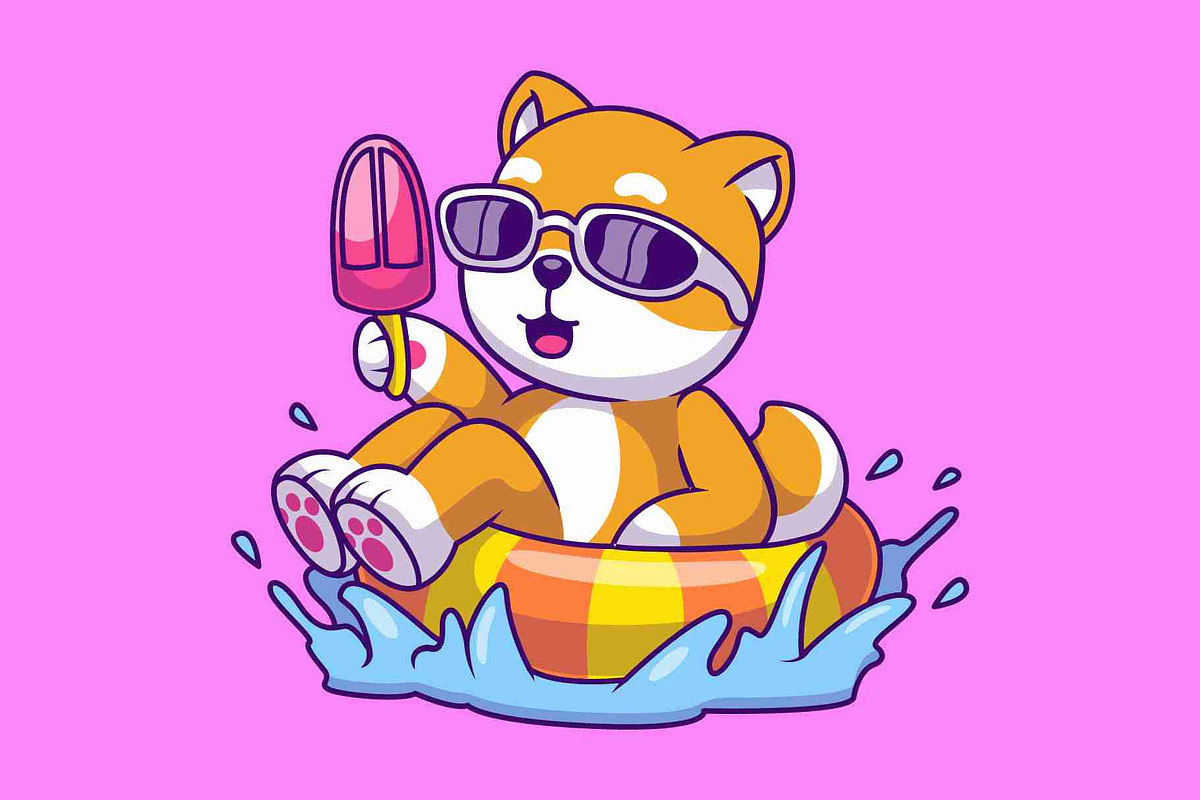Cute Shiba Inu Dog Cartoon, an Animal Illustration by Artstorystudio (Photo 3 of 7)