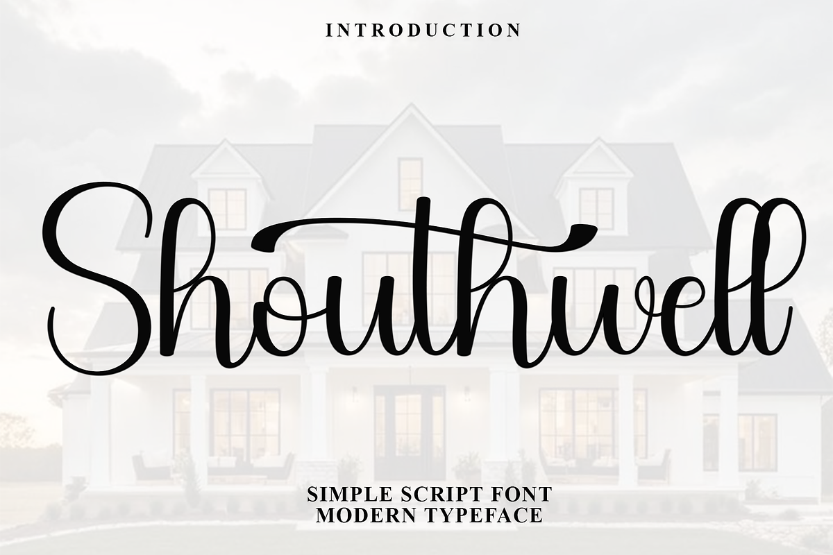 Shouthwell, a Handwritten Font by InermediaSTUDIO (Photo 1 of 8)