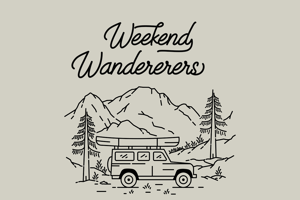 Eastsiders - Monoline Font Duo, a Script Font by Wellscript Studio (Photo 6 of 14)
