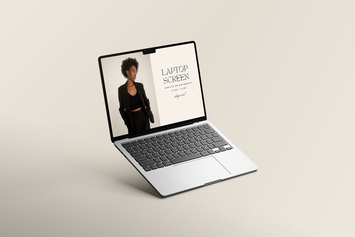 Laptop Screen Mockup, a Mac Mockup by graphic_keY (Photo 6 of 8)