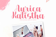 Dilaney - Handwritten Font, a Script Font by StringLabs (Thumbnail 7 of 10)