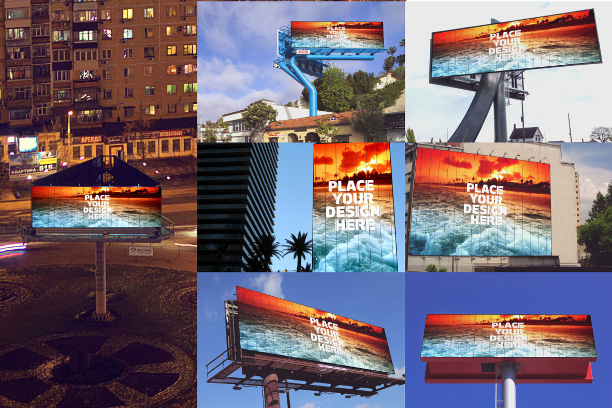 Billboard Mock-up Bundle #2, a Mockup by vraiana (Photo 4 of 4)