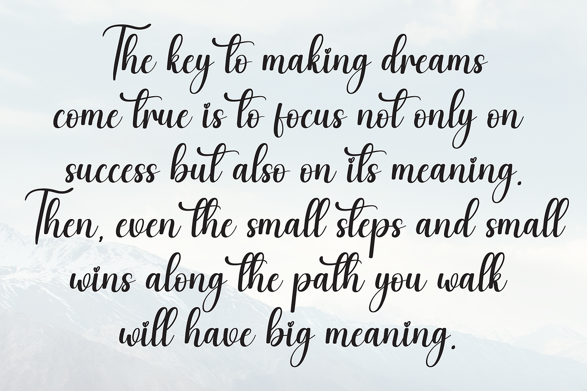 Delightful | Script Font, a Handwritten Font by Scratchones (Photo 6 of 8)