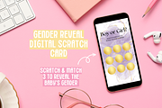 Girl Gender Reveal Scratch Card, an App Template by SunshineStudioBoutique (Thumbnail 7 of 8)