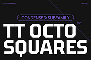 TT Octosquares Condensed, a Sans Serif Font by TypeType (Thumbnail 1 of 6)