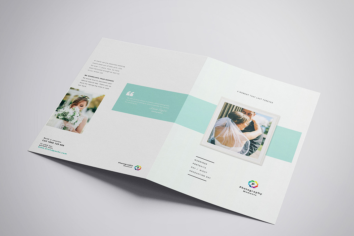 Wedding Photography Templates Pack 2, a Flyer Template by BrandPacks (Photo 4 of 18)