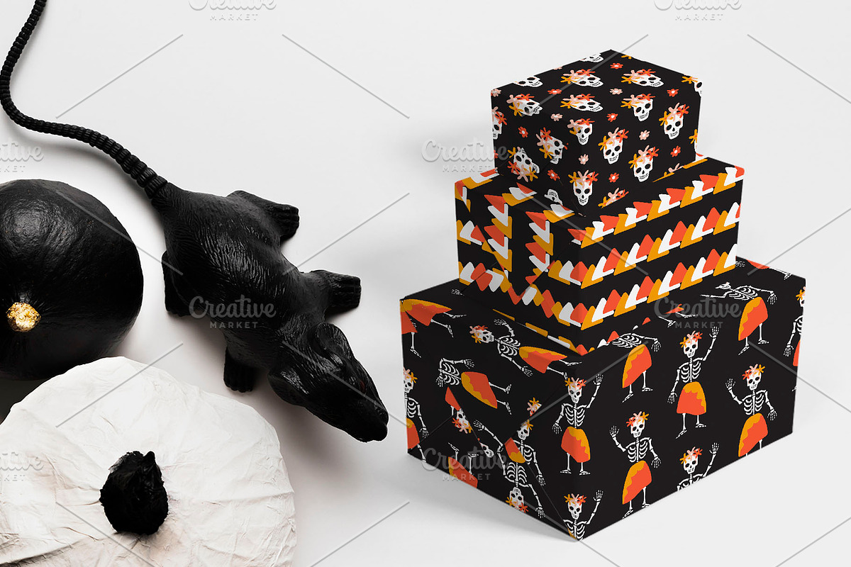 Skeleton Font and Graphics Pack preview 8