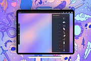 210+ procreate kawaii fantasy stamps, a Brush Add-On by laura.design (Thumbnail 5 of 9)