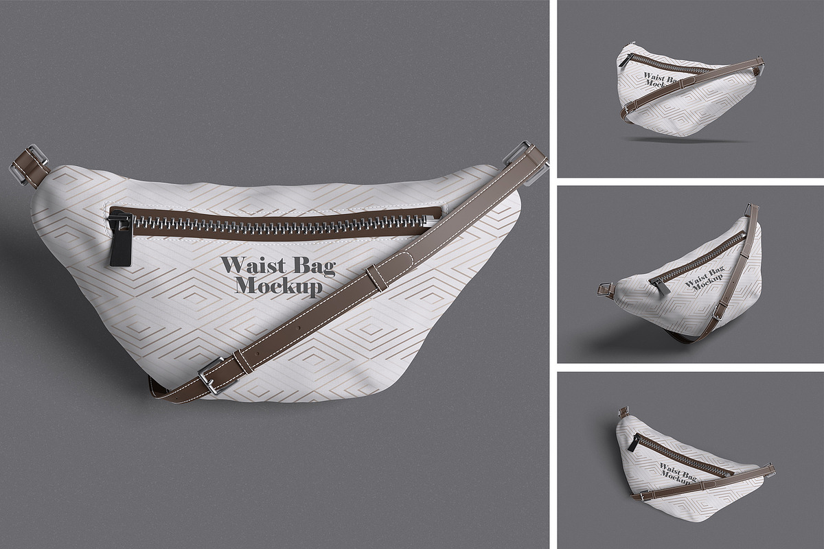 Waist Bag Mockup, a Mask Mockup by xavier_studio (Photo 1 of 5)