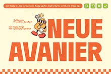 GC Neue Avenier - Bold Display Sans
