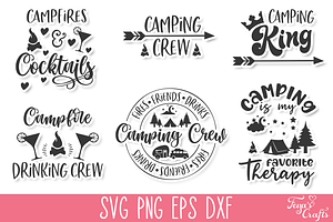 Camping Quotes Bundle