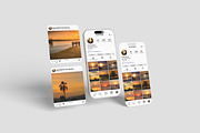 Instagram Social Media Mockup, an Advertising Mockup by AndikaGraphic (Thumbnail 4 of 5)